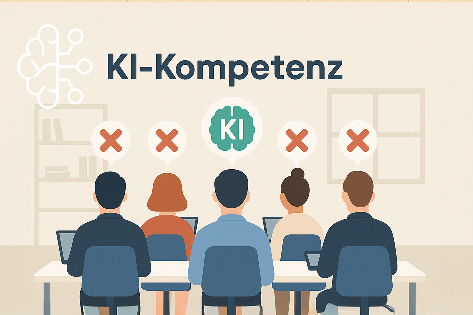 KI-Kompetenz im Unternehmen: Schulungslücke bei 80 % der Mitarbeitenden