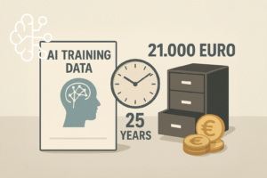 KI & Gesundheitsdaten: Bußgeld wegen exzessiver Speicherdauer