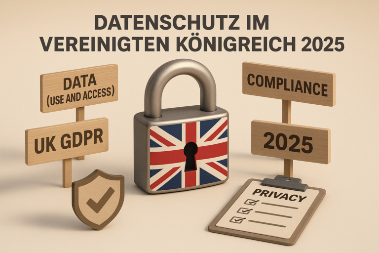 Datenschutz im Vereinigten Königreich in 2025: Alles, was Unternehmen wissen müssen