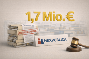 1,7 Millionen Euro Bußgeld wegen gravierender IT-Sicherheitsmängel gegen NEXPUBLICA