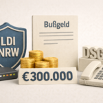 LDI NRW: 300.000 Euro Bußgeld gegen Telekommunikationsunternehmen