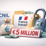 Die französische Datenschutzbehörde CNIL verhängt 5 Millionen Euro Bußgeld gegen France Travail wegen eines Datenlecks.
