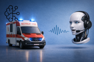 Sprachbot entlastet Feuerwehr: KI übernimmt 120.000 Krankentransporte