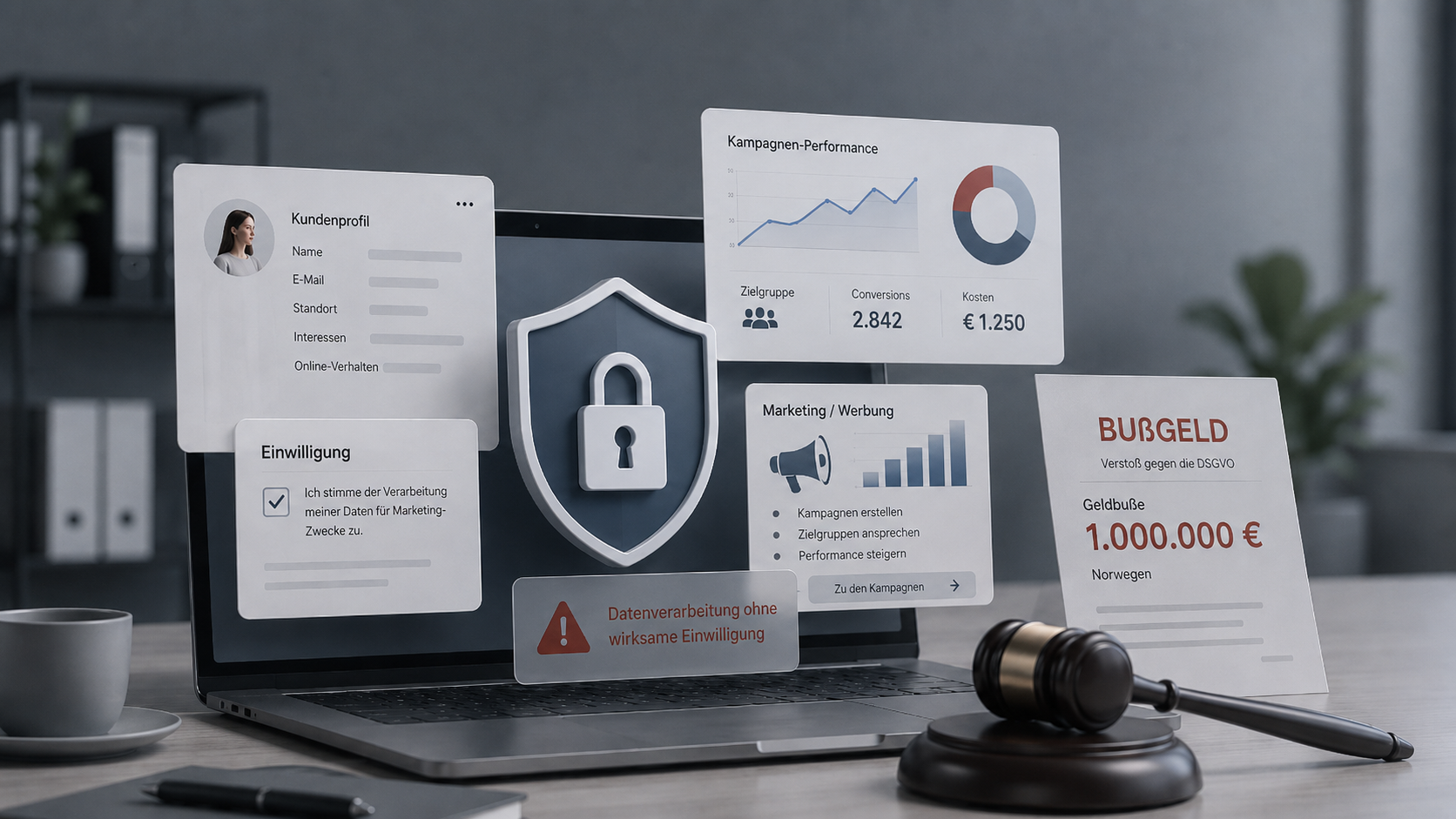 Datenschutz im Marketing: Norwegen verhängt Millionenbußgeld