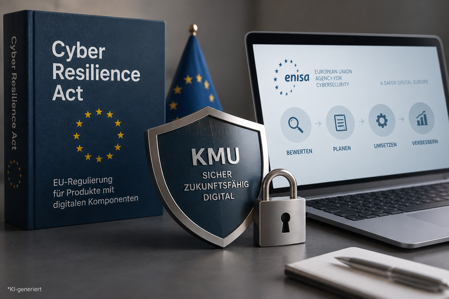ENISA: Modell zur Cyber-Resilienz von KMU nach dem CRA