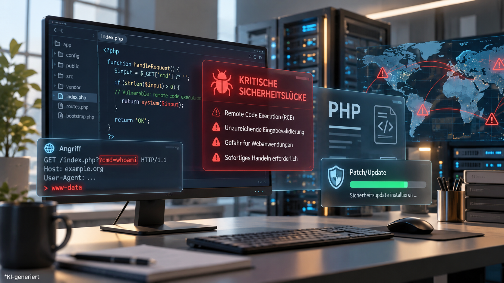 Kritische PHP-Sicherheitslücken: BSI warnt Unternehmen