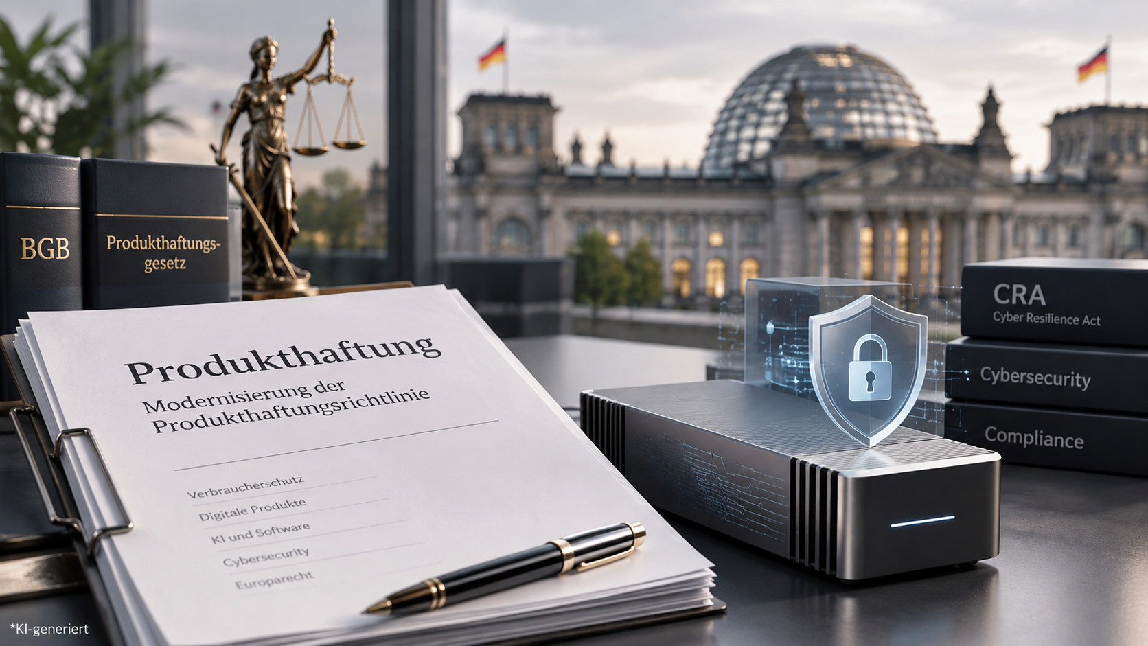 Bundestag reformiert Produkthaftung: Cybersicherheit im Fokus